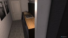 Raumgestaltung Küche flur in der Kategorie Esszimmer