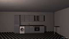 Raumgestaltung küche in der Kategorie Esszimmer