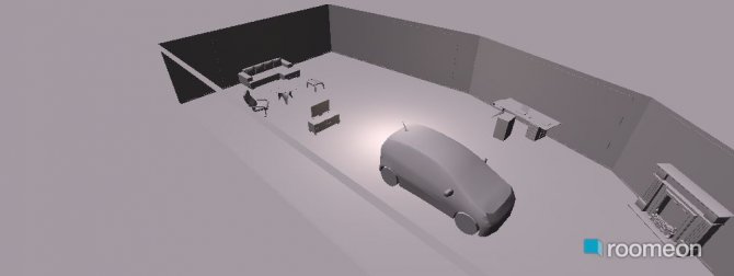 Raumgestaltung modern garage in der Kategorie Garage