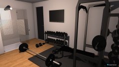 Raumgestaltung Fitnesscenter in der Kategorie Hobbyraum