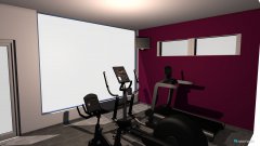 Raumgestaltung gym in der Kategorie Hobbyraum
