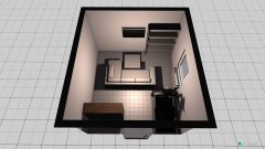 Raumgestaltung Keller Idee, Sofa mittig in der Kategorie Hobbyraum