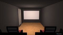 Raumgestaltung kino entwurf in der Kategorie Hobbyraum