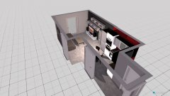 Raumgestaltung Kuhinja in der Kategorie Hobbyraum