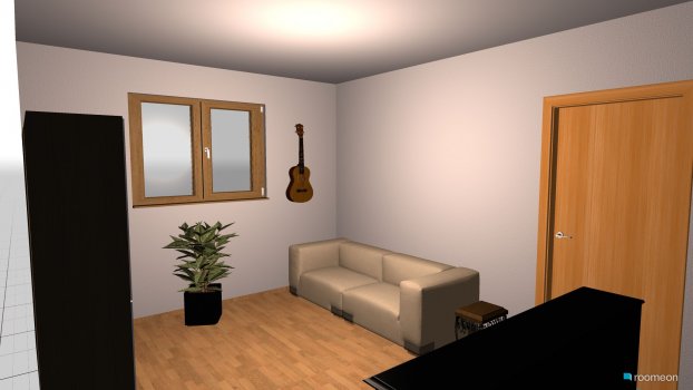 Raumgestaltung Lisis Gäste und Musikzimmer in der Kategorie Hobbyraum