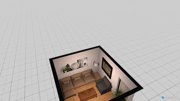 Raumgestaltung Living Room in der Kategorie Hobbyraum