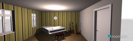 Raumgestaltung musikzimmer in der Kategorie Hobbyraum