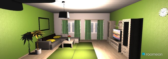 Raumgestaltung obývací pokoj in der Kategorie Hobbyraum