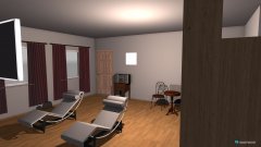 Raumgestaltung Sauna Raum in der Kategorie Hobbyraum