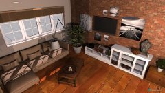 Raumgestaltung Tamas Babos Livingroom, kitchen and hall in der Kategorie Hobbyraum