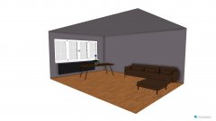 Raumgestaltung Wohnzimmer in der Kategorie Hobbyraum