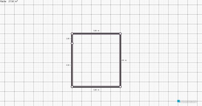 Raumgestaltung Grundrissvorlage Quadrat in der Kategorie Keller