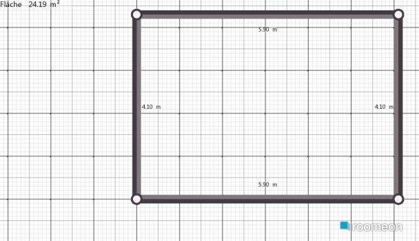 Raumgestaltung Grundrissvorlage Quadrat in der Kategorie Keller