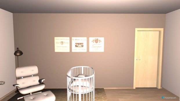 Raumgestaltung Babyzimmer Diana in der Kategorie Kinderzimmer