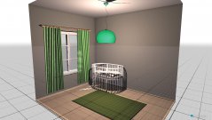 Raumgestaltung Babyzimmer in der Kategorie Kinderzimmer