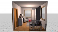 Raumgestaltung Babyzimmer in der Kategorie Kinderzimmer