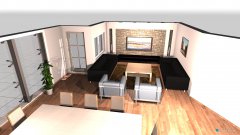 Raumgestaltung haus wohnzimmer in der Kategorie Küche