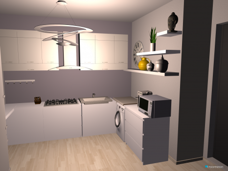 Raumgestaltung Home kitchen in der Kategorie Küche