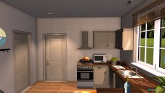 Raumgestaltung Kitchen in der Kategorie Küche
