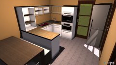 Raumgestaltung konyha in der Kategorie Küche