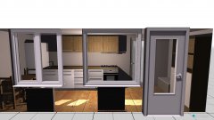 Raumgestaltung Küche 1 in der Kategorie Küche