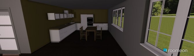 Raumgestaltung Küche & Wohnzimmer in der Kategorie Küche