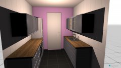 Raumgestaltung Wohnung Küche in der Kategorie Küche