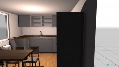 Raumgestaltung Wohnung in der Kategorie Küche