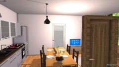 Raumgestaltung WohnungRasen_1 in der Kategorie Küche