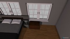 Raumgestaltung bed room in der Kategorie Schlafzimmer