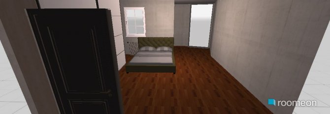 Raumgestaltung bedroom in der Kategorie Schlafzimmer