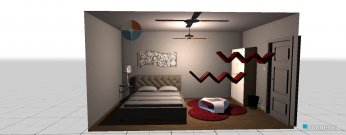 Raumgestaltung Bedroom in der Kategorie Schlafzimmer