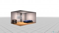 Raumgestaltung Grundrissvorlage Erker in der Kategorie Schlafzimmer