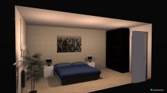 Raumgestaltung Habitación principal in der Kategorie Schlafzimmer