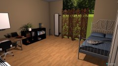 Raumgestaltung Lisas Zimmer in der Kategorie Schlafzimmer