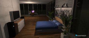 Raumgestaltung Modern One Room House in der Kategorie Schlafzimmer