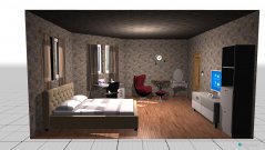 Raumgestaltung Nan'S Bedroom in der Kategorie Schlafzimmer