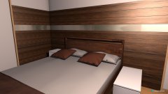 Raumgestaltung neues Schlafzimmer in der Kategorie Schlafzimmer