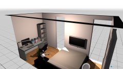 Raumgestaltung Schlafzimmer klein in der Kategorie Schlafzimmer