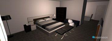 Raumgestaltung standard room hotel in der Kategorie Schlafzimmer