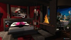 Raumgestaltung Suite Exotic Flames in der Kategorie Schlafzimmer