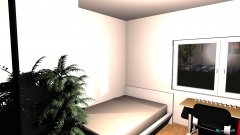 Raumgestaltung Variante 1 in der Kategorie Schlafzimmer