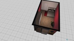 Raumgestaltung Wohnung schlafzimmer in der Kategorie Schlafzimmer