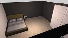 Raumgestaltung zimmer in der Kategorie Schlafzimmer