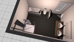 Raumgestaltung Bad oben in der Kategorie Toilette