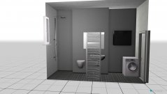 Raumgestaltung Bad2 in der Kategorie Toilette