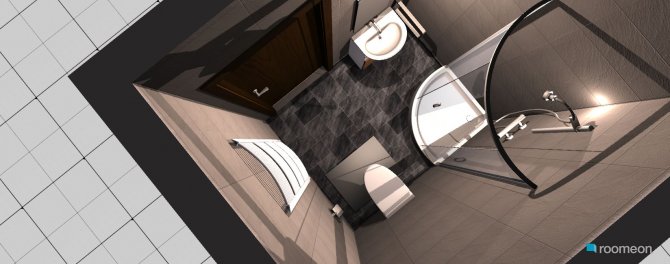 Raumgestaltung Badezimmer in der Kategorie Toilette