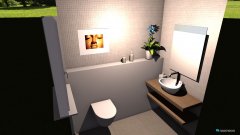 Raumgestaltung Gäste WC 2.0 in der Kategorie Toilette