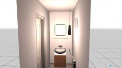 Raumgestaltung Gäste-WC Bungalow NEU in der Kategorie Toilette