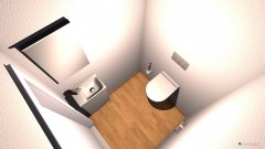 Raumgestaltung Gäste-WC in der Kategorie Toilette